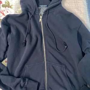 Brandy Melville Navy Blue Christy Hoodie